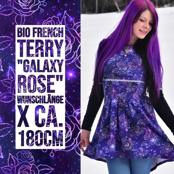 Bio French Terry "Galaxy Rose"