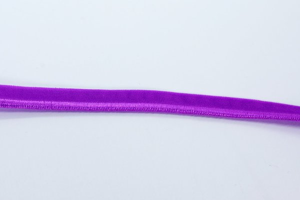 Paspelband elastisch 10mm Violett