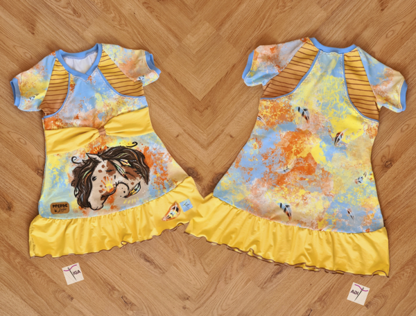 Papierschnittmuster Abbie Shirt/Tunika/Kleid Gr. 98 bis 152