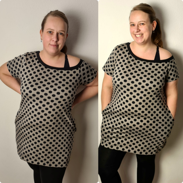 Papierschnittmuster Auria Shirt & Kleid Gr. 32 bis 54